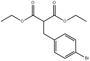 2-(4-BROMO-BENZYL)-MALONIC ACID DIETHYL ESTER 结构式