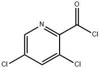 3,5-Dichloropyridine-2-carbonyl chloride 结构式