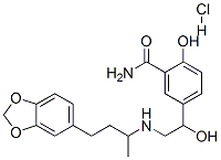 化合物 MEDROXALOL HYDROCHLORIDE 结构式