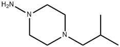 1-Piperazinamine,4-(2-methylpropyl)-(9CI) 结构式