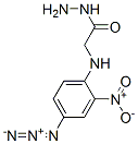 N-(4-azido-2-nitrophenyl)glycyl hydrazide 结构式