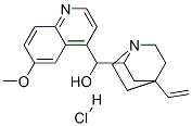 (4-ethenyl-1-azabicyclo[2.2.2]oct-7-yl)-(6-methoxyquinolin-4-yl)methan ol hydrochloride 结构式