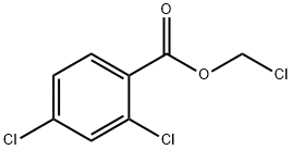 2,4-二氯苯甲酸氯甲基酯 结构式