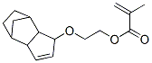 2-[(3a,4,5,6,7,7a-hexahydro-4,7-methano-1H-indenyl)oxy]ethyl methacrylate 结构式