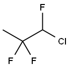 1-Chloro-1,2,2-trifluoropropane 结构式