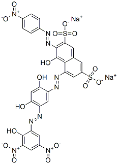 C.I.酸性棕191(第二组成部分) 结构式