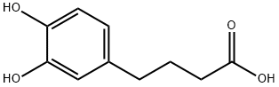 3,4-DIHYDROXY-BENZENEBUTANOIC ACID 结构式