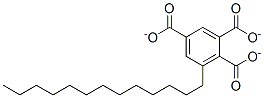 1,2,4-苯三甲酸支链十三烷基和异癸基混合酯 结构式