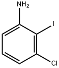 3-氯-2-碘苯胺 结构式