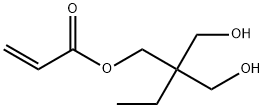2,2-二(羟基甲基)丙烯酸丁酯	 结构式