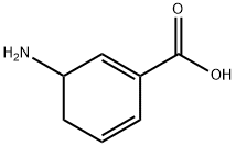 1,5-Cyclohexadiene-1-carboxylicacid,3-amino-,(-)-(9CI) 结构式