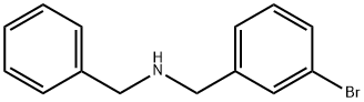 BENZYL-(3-BROMOBENZYL)AMINE 结构式