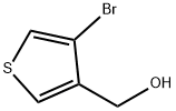 (4-溴噻吩-3-基)甲醇 结构式