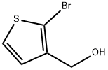 (2-溴-3-噻吩)甲醇 结构式