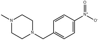 1-甲基-4-(4-硝基苯)哌嗪 结构式