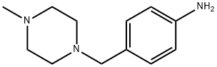 4-(4-甲基哌嗪-1-基甲基)苯胺 结构式