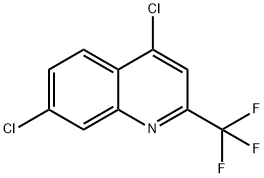4,7-二氯-2-(三氟甲基)喹啉 结构式