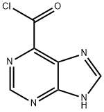 1H-Purine-6-carbonyl chloride (9CI) 结构式