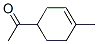acetylmethylcyclohexene,4-acetyl-1-methyl-1-cyclohexene 结构式