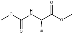 Alanine, N-(methoxycarbonyl)-, methyl ester (9CI) 结构式