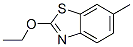 Benzothiazole, 2-ethoxy-6-methyl- (9CI) 结构式