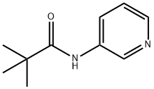3-特戊酰胺基吡啶 结构式
