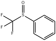 苯基三氟甲基亚砜 结构式