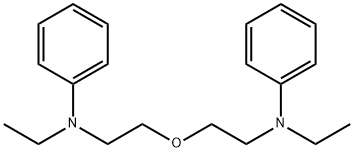 N,N'-(氧二-2,1-乙烷二基)双(N-乙基)苯胺 结构式