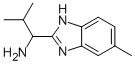 2-Methyl-1-(6-methyl-1H-benzo[d]imidazol-2-yl)propan-1-amine