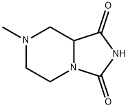 Imidazo[1,5-a]pyrazine-1,3(2H,5H)-dione, tetrahydro-7-methyl- (9CI) 结构式