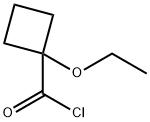 Cyclobutanecarbonyl chloride, 1-ethoxy- (9CI) 结构式