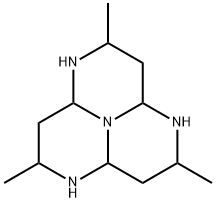 十二氢-2,5,8-三甲基-1,4,7,9B-四氮杂非那烯	 结构式