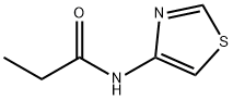 Propanamide,  N-4-thiazolyl- 结构式