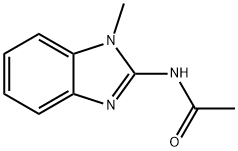 Acetamide, N-(1-methyl-1H-benzimidazol-2-yl)- (9CI) 结构式