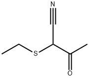 Butanenitrile, 2-(ethylthio)-3-oxo- (9CI) 结构式