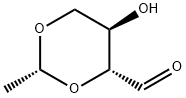 1,3-Dioxane-4-carboxaldehyde, 5-hydroxy-2-methyl-, (2R,4R,5R)- (9CI) 结构式