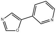 5-(3-PYRIDYL)-1,3-OXAZOLE 结构式