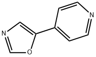 5-(4-PYRIDYL)-1,3-OXAZOLE 结构式