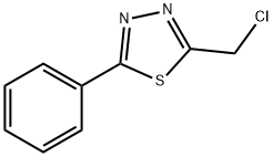 2-氯甲基-5-苯基-1,3,4-噻二唑 结构式