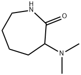 3-(dimethylamino)hexahydro-2H-azepin-2-one  结构式