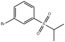 1-溴-3-异丙砜基苯 结构式