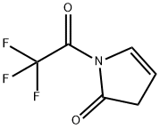 2H-Pyrrol-2-one, 1,3-dihydro-1-(trifluoroacetyl)- (9CI) 结构式