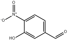 3-羟基-4-硝基苯甲醛 结构式