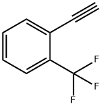 2-乙炔基-α,α,α-三氟甲苯 结构式
