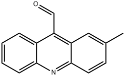 2-甲基-9-吖啶甲醛 结构式