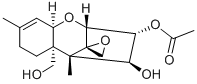 Trichothec-9-ene-3,4,15-triol, 12,13-epoxy-, 3-acetate, (3alpha,4beta) - 结构式