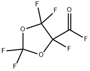 1,3-Dioxolane-4-carbonyl fluoride, 2,2,4,5,5-pentafluoro- (9CI) 结构式