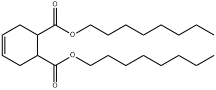 4-环己烯-1,2-二羧酸二烷基脂(主要烷基基团:辛基) 结构式