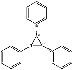 顺-1,2,3-三苯偶氮基丙啶 结构式