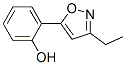 3-Ethyl-5-(2-hydroxyphenyl)isoxazole 结构式